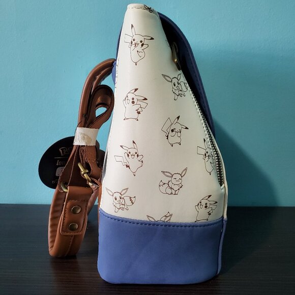 NWT Loungefly Pokemon Pikachu & Eevee Mini Backpack - Picture 2 of 8